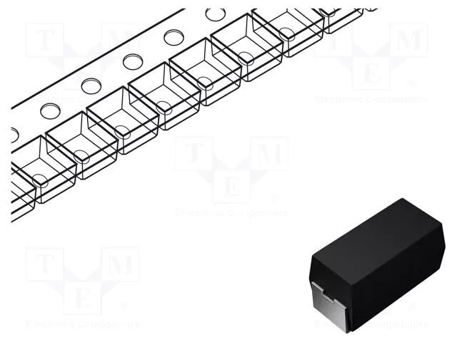Capacitor: polymer; low ESR; 220uF; 6.3VDC; X; 2917; SMD; ESR: 7000mΩ KEMET A700X227M006ATE007