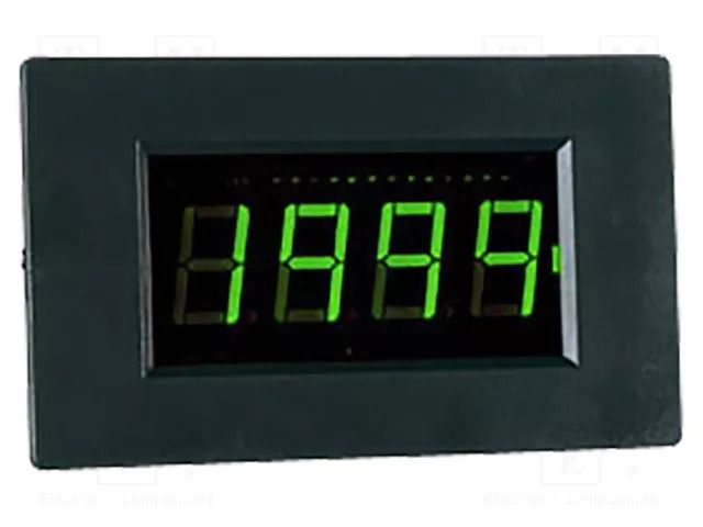 Voltmeter; digital,mounting; 0÷199.9mV; on panel; snap fastener PEAKTECH PKT-LDP-240