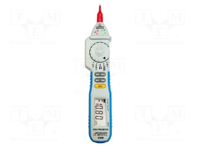 Digital multimeter; LCD; 3,5 digit (1999); I DC: 20mA,200mA PEAKTECH PKT-P1080