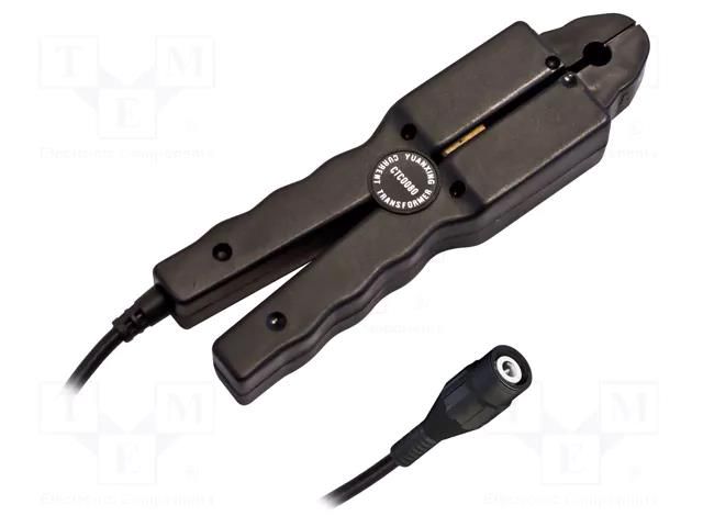 Current clamp; Øcable: 8mm; 50÷400Hz; 0÷50A; 0.2%; BNC (m) PEAKTECH PKT-P4145-50A