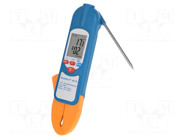 Infrared thermometer; LCD; -35÷260°C; Accur.(IR): ±2%,±2°C PEAKTECH PKT-P4970