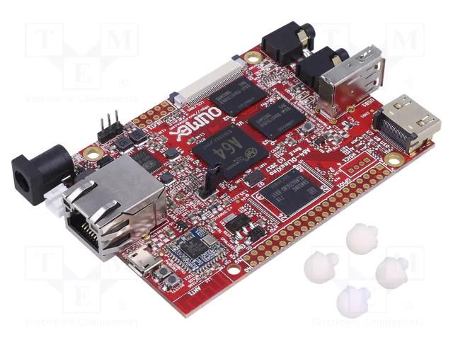 Single-board computer; Cortex A53; 1GBRAM,16GBFLASH; 5VDC OLIMEX A64-1GE16GW