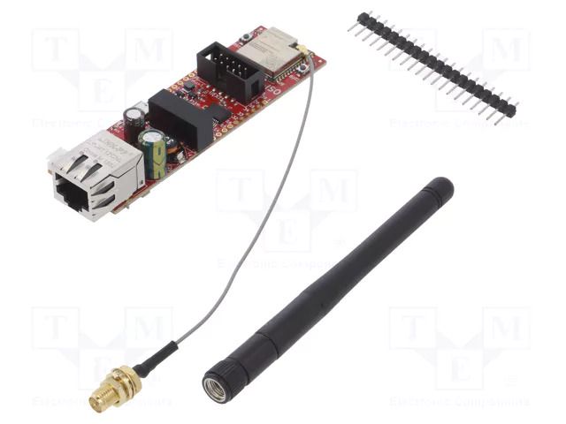 Dev.kit: WiFi; Bluetooth: BLE; antenna,prototype board; 100x28mm OLIMEX ESP32-POE-ISO-EA-I