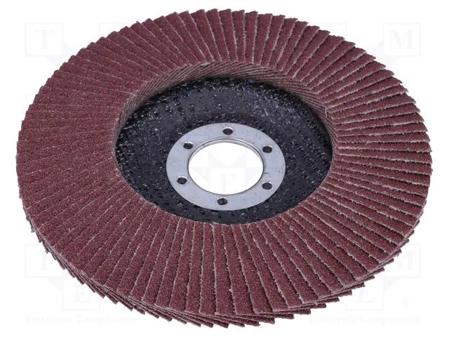 Flap grinding wheels; Ø: 125mm; Granularity: 80; 22.2mm PROLINE PRE-44813