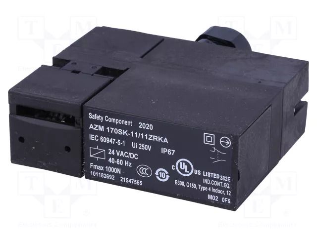 Safety switch: bolting; AZM 170; NC x2 + NO x2; IP67; plastic SCHMERSAL 101182692