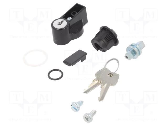 Lock; for enclosures,Thalassa PLM; Key code: 1242E SCHNEIDER ELECTRIC NSYTHL1242EPLM