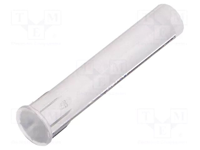 Fiber for LED; Ø5mm; L: 22mm; No.of mod: 1; round; Front: flat MENTOR 1293.1700