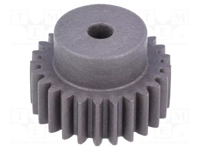Spur gear; whell width: 35mm; Ø: 46mm; Number of teeth: 21; ZCL ELESA+GANTER ZCL-2.0-21