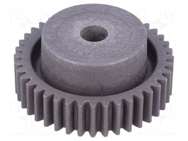 Spur gear; whell width: 35mm; Ø: 94mm; Number of teeth: 45; ZCL ELESA+GANTER ZCL-2.0-45
