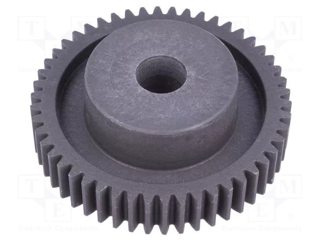 Spur gear; whell width: 35mm; Ø: 112mm; Number of teeth: 54; ZCL ELESA+GANTER ZCL-2.0-54