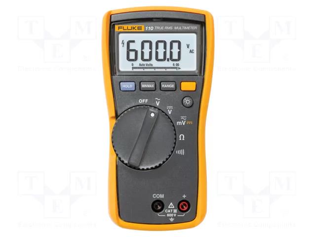 Digital multimeter; LCD; (6000); Bargraph: 33segm.32x/s FLUKE FLK-110/ERTA