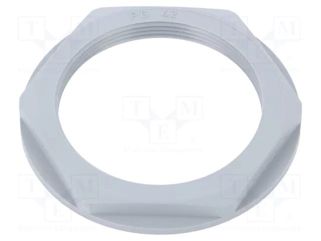 Nut; PG42; polyamide; UL94V-2; 65mm; grey; Thread: PG; with flange LAPP LP-53019080