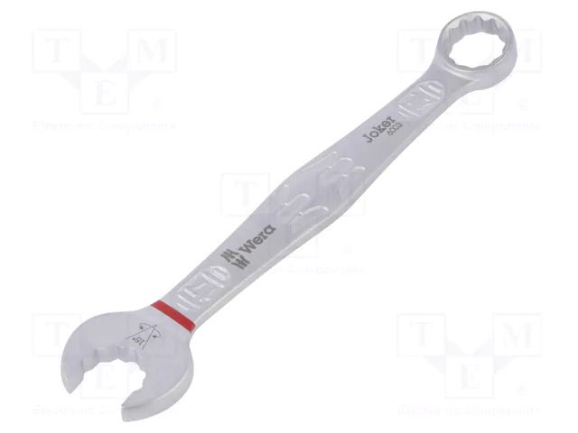 Wrench: combination spanner; 17mm; steel; Joker 6003; L: 190mm WERA WERA.05020208001