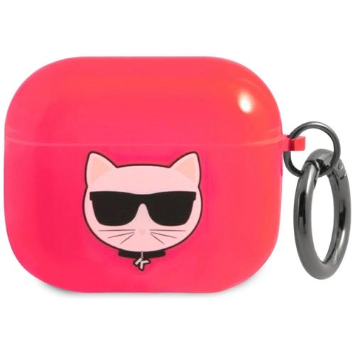 Karl Lagerfeld Choupette Case for AirPods 3 - Pink, Karl Lagerfeld 3666339009335 3666339009335