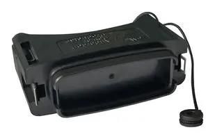 PANEL MOUNT RCPT COVER, PBT/PC SBSX75A-PMREC-COVER