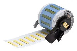 LABEL, HEAT SHRINK, 2.4MMX25.4MM, YLW M6-094-1-342-YL