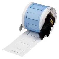 LABEL, HEAT SHRINK, 6.35MMX25.4MM, WHT M6-250-1-342-WT