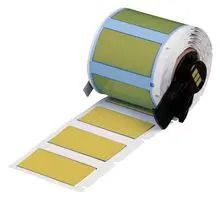 LABEL, HEAT SHRINK, 12.7MMX44.45MM, YLW M6-500-175-342-YL