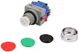 SWITCH, INDUSTRIAL PUSHBUTTON, 22MM ABW111 BGR