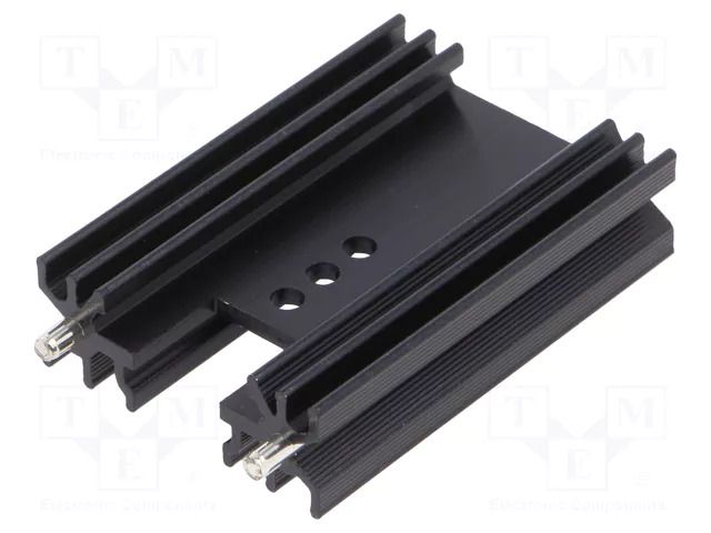 Heatsink: extruded; H; TO202,TO218,TO220,TOP3; black; L: 50mm ALUTRONIC PR28/50/SE