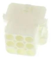 CONNECTOR HOUSING, RECEPTACLE, NYLON 350782-1