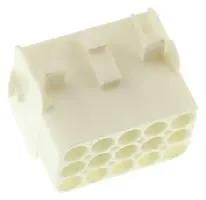 RECEPTACLE HOUSING, 15WAY 350784-1
