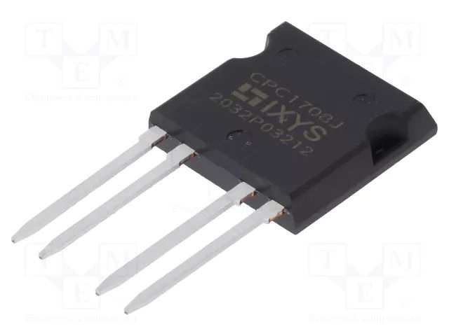 Relay: solid state; 5350mA; max.60VDC; THT; i4-pac; OptoMOS; 0.08Ω IXYS CPC1708J