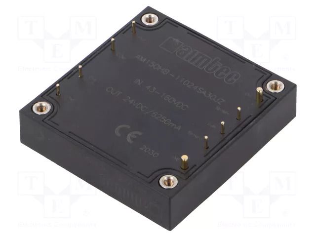 Converter: DC/DC; 150W; Uin: 43÷160VDC; Uout: 24VDC; Iout: 6.25A AIMTEC AM150HB-11024SA30J