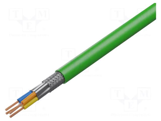 Wire; 4x22AWG; industrial Ethernet,PROFINET; 5; stranded; Cu; PVC HARTING 09456000102