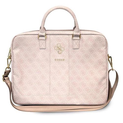 Guess 4G Big Logo bag for a 16&#39;&#39; laptop - pink, Guess 3666339005344 3666339005344