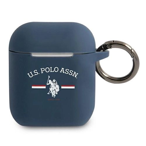 US Polo USACA2SFGV AirPods 1/2 case navy/navy, U.S. Polo Assn. 3666339009496 3666339009496