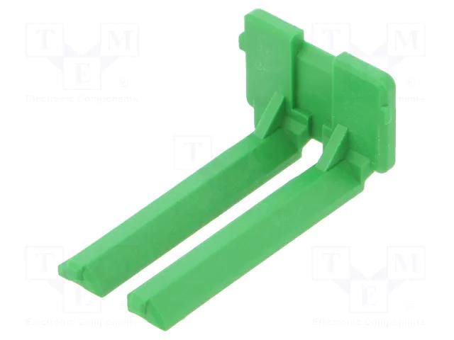 Secondary lock; PIN: 12; green TE Connectivity 967632-1