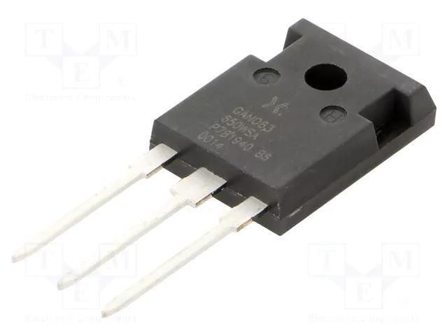 Transistor: N-JFET/N-MOSFET; GaN; unipolar; HEMT,cascode; 650V NEXPERIA GAN063-650WSAQ