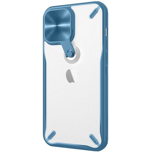 Nillkin Cyclops Case durable case with camera cover and foldable stand for iPhone 13 Pro Max blue, Nillkin 6902048223769 6902048223769