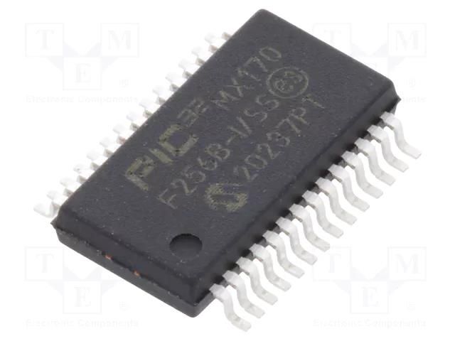 IC: PIC microcontroller; 256kB; 2.3÷3.6VDC; SMD; SSOP28; PIC32 MICROCHIP TECHNOLOGY 32MX170F256B-I/SS