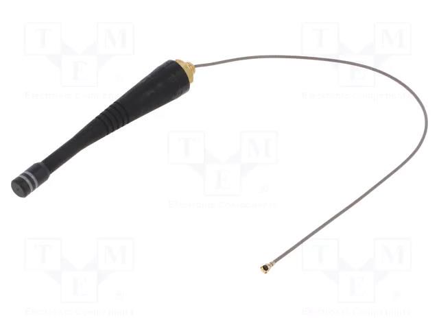 Antenna; RF; 1.6dBi; 50Ω; 750÷950MHz; U.FL; -40÷90°C LINX TECHNOLOGIES ANT-868-PW-QW-UFL