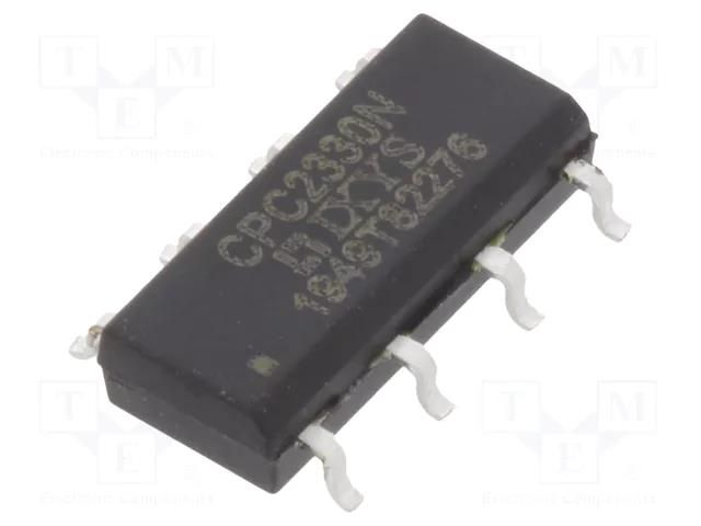 Relay: solid state; SPST-NO + SPST-NC; Icntrl max: 50mA; 120mA IXYS CPC2330N