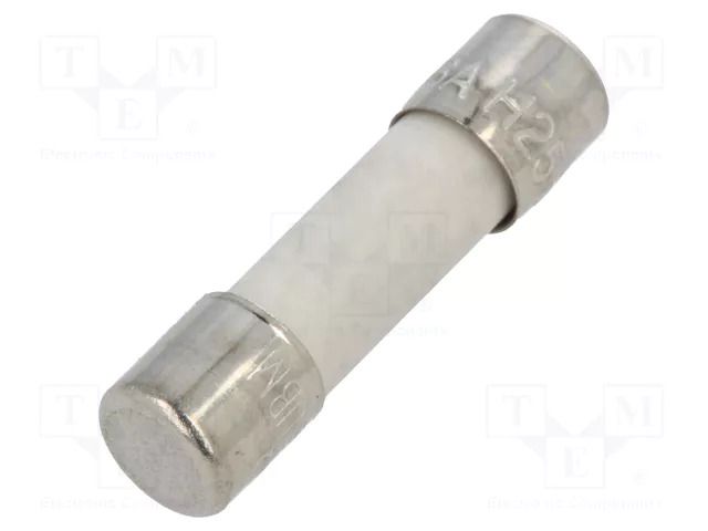 Fuse: fuse; 16A; 250VAC; quick blow; ceramic,cylindrical; 5x20mm CONQUER ELECTRONIC UBM16A250V