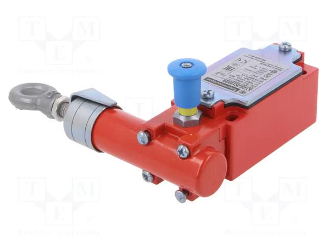 Safety switch: singlesided rope switch; NC x2 + NO; XY2CJ; IP67 TELEMECANIQUE SENSORS XY2CJR19H29