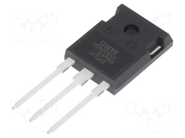 Transistor: IGBT; NPT; 1.2kV; 25A; 200W; TO247-3 IXYS IXDH20N120