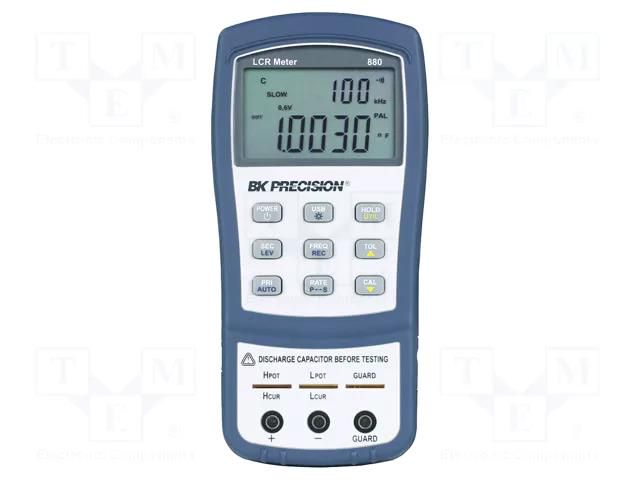 LCR meter; LCD; (10000),(40000); 4x/s; 4pF÷20mF; Accuracy: 0.1% B&K PRECISION BK880