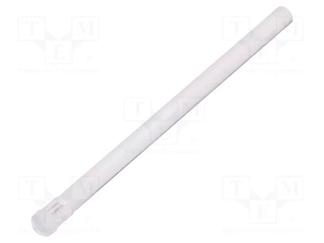 Fiber for LED; Ø3.2mm; L: 45mm; round; Front: flat; straight MENTOR 1282.6000
