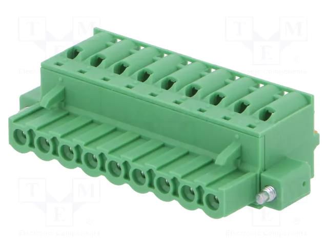 Pluggable terminal block; 5.08mm; ways: 9; straight; plug; female PHOENIX CONTACT FKC2.5/9-STF-5.08