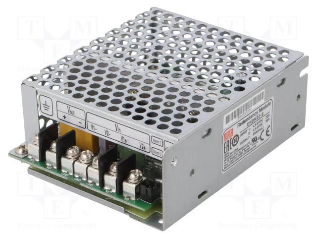 Module: redundancy; 5VDC; 20A; -40÷80°C; 4.5÷6VDC MEAN WELL ERDN20-5