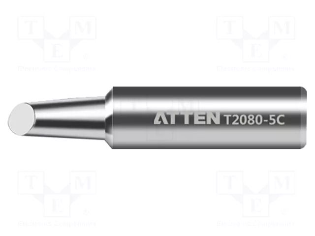 Tip; hoof; 5mm; for  soldering iron ATTEN T2080-5C