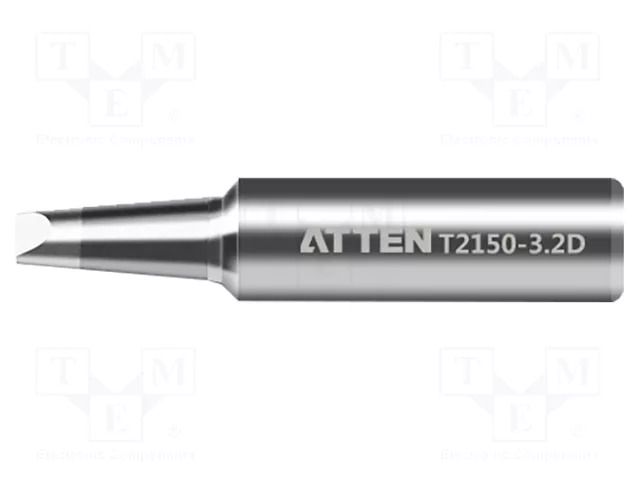 Tip; chisel; 3.2mm; for  soldering iron ATTEN T2150-3.2D