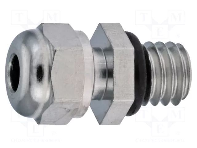 Cable gland; M8; 1.25; IP68; brass; HSK-MINI-EMV HUMMEL HUMMEL-1119080050