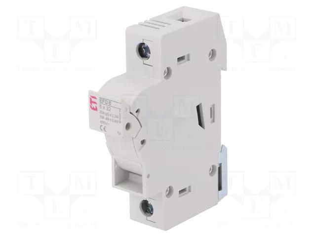 Fuse disconnector; 8x31mm; for DIN rail mounting; 20A; 400VAC ETI POLAM 002520001