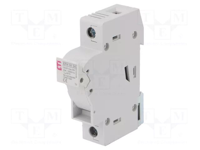 Fuse disconnector; 10.3x38mm; for DIN rail mounting; 25A; 1kVAC ETI POLAM 002540201