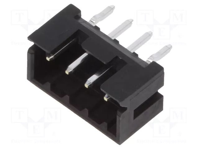 Connector: wire-wire/PCB; socket; male; PIN: 4; SignalBee; straight HIROSE DF3A-4P-2DSA